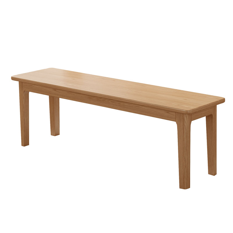 Banc de salle à manger en bois de frêne 