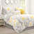Motif floral jaune sélectionné