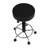 Courville Adjustable Height Industrial Stool with Footrest