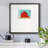 Adysun Big Red One I - impression de cadre photo simple-88443635