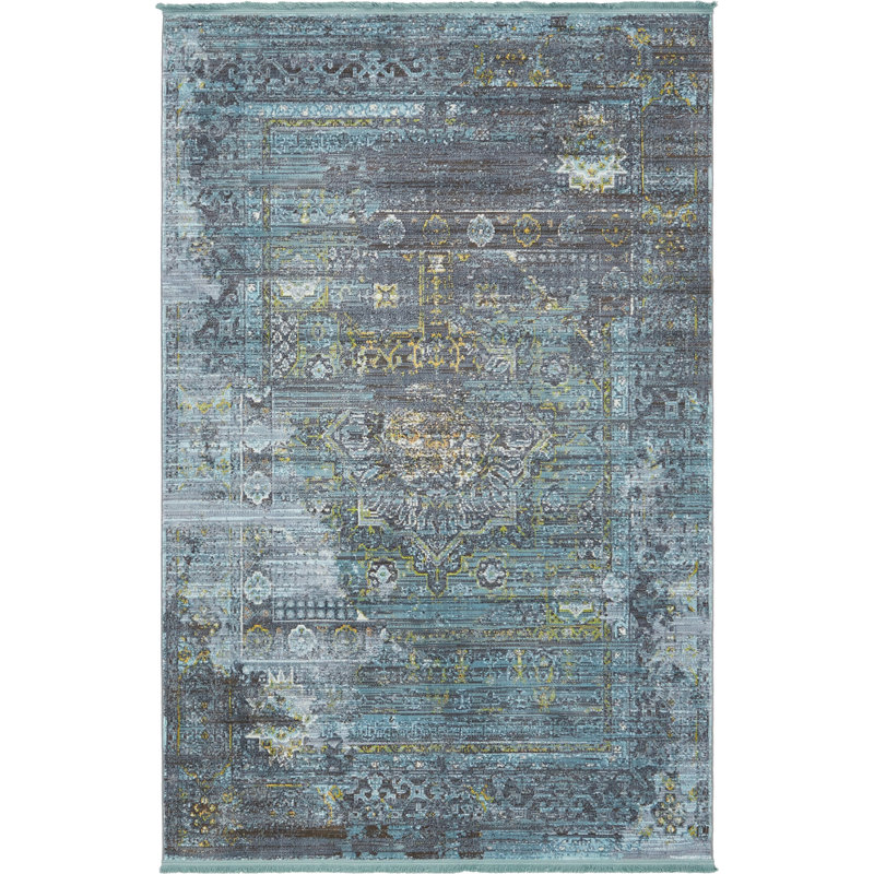 Folmar Oriental Indoor Rug, Rectangle 2'2" x 3'