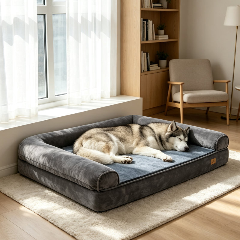 Hundebett Dog Beds Bolster Cushion, 24cm H x 135cm W x 100cm D