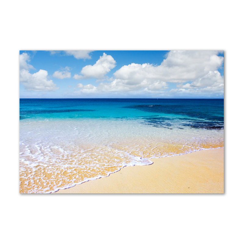 Canvas Print - Wall Art - Prints On Canvas - 100X70 Image Picture Theme: Calm Sea