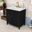Meuble-lavabo élégant avec 3 tiroirs et construction durable-710881467