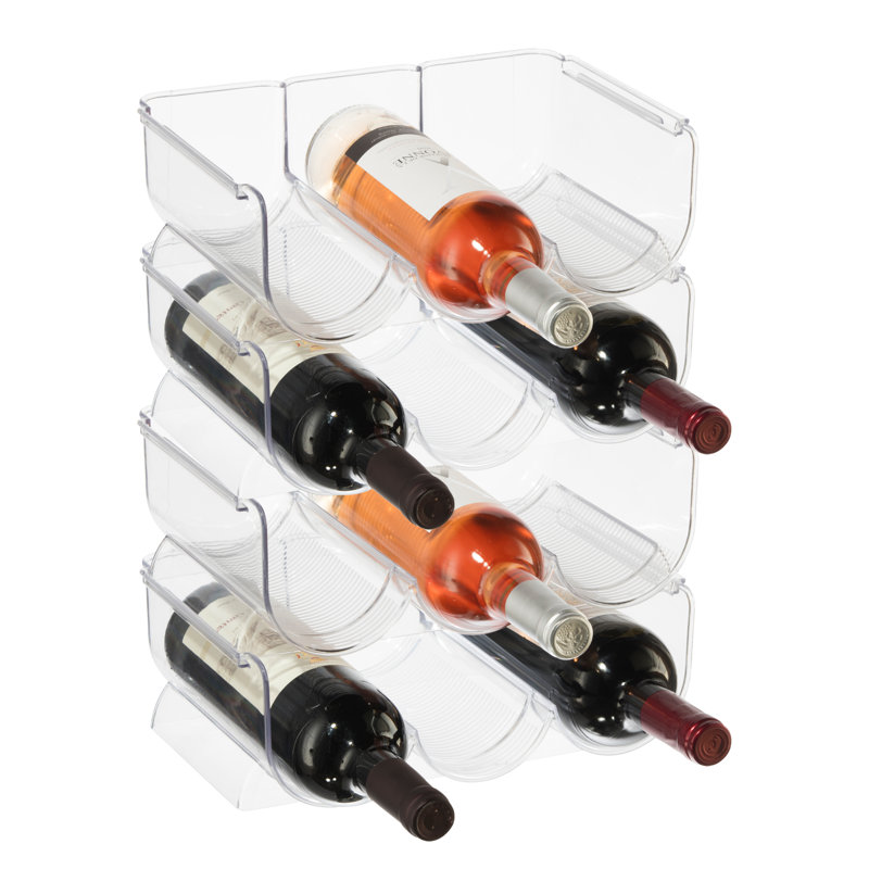 Ensemble de 3 bouteilles à vin pour 3 bouteilles - 12 bouteilles de 8 po x 4 po