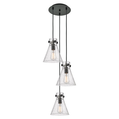 Luminaire suspendu 3 lumières Amrith
