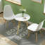 Chaise d'appoint blanche Makale