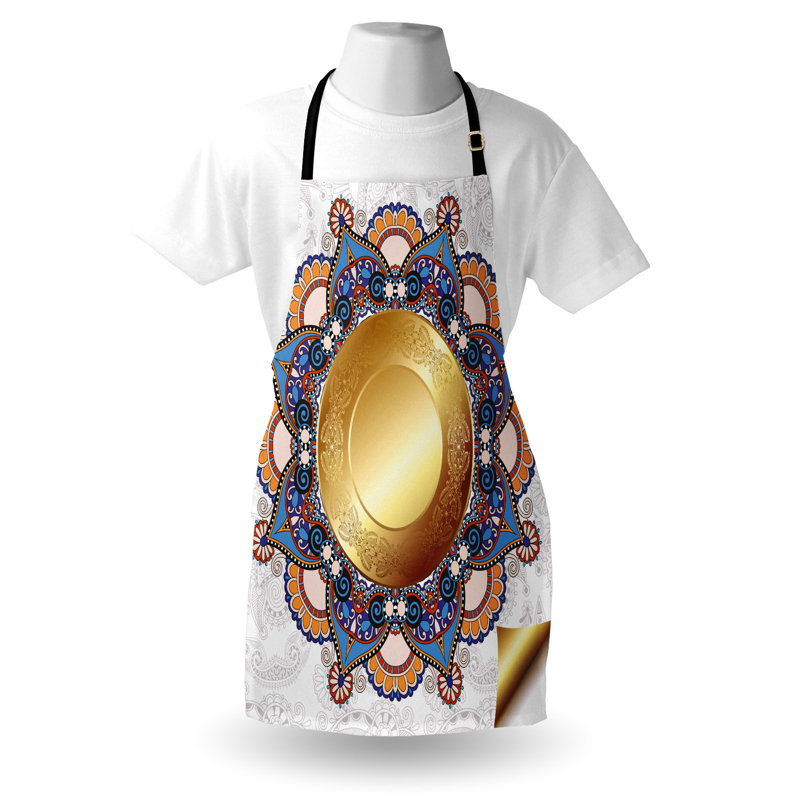 No Pattern Bib Apron