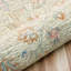 Tapis d'intérieur en laine naturel fait à la main vert sauge-92650780