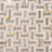 Silver Brick 12.01 in. x 12.01 in. Brick Joint Polished Marble Mosaic Tile-36931566