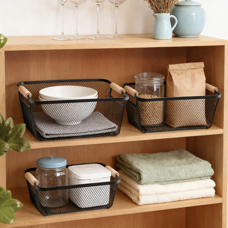 Paniers de rangement Farmhouse