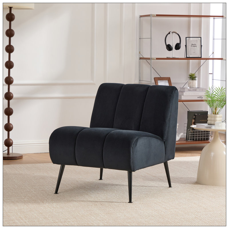 Accent Chairs For Livingroom, Black