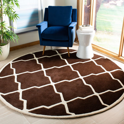 Carolene Hand Tufted Wool Geometric Rug