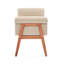 Revêtement classique beige, de construction, convenant à différents styles de maison, pin et contreplaqué, pièce d'étude décorative