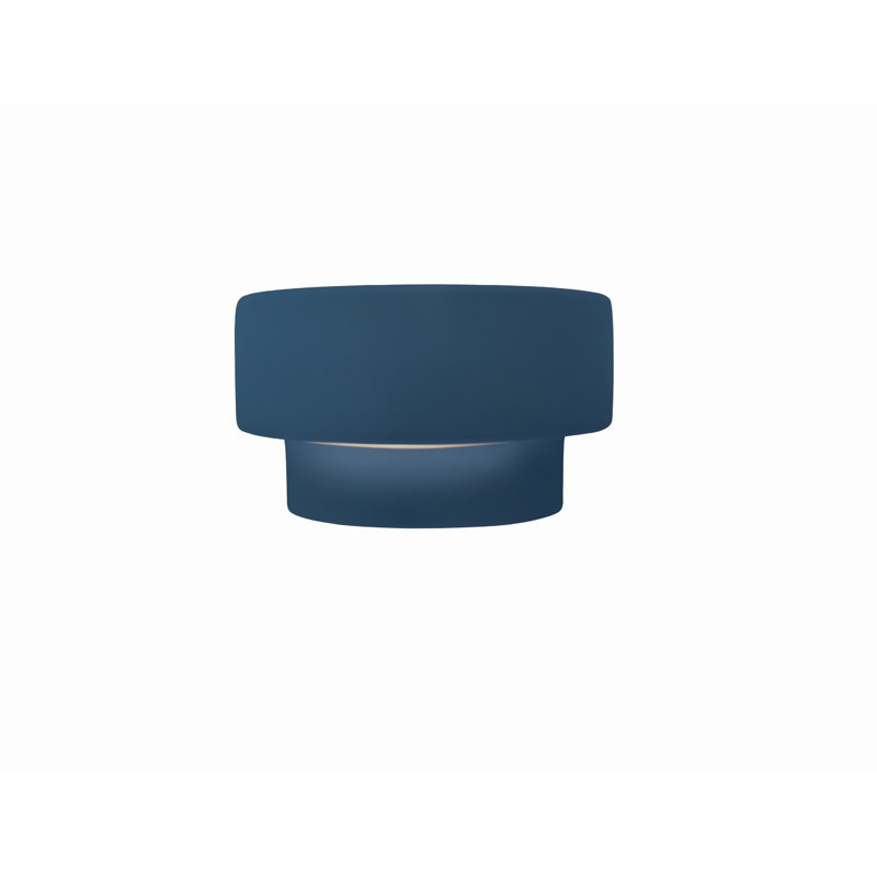 Azem Ceramic Wall Sconce, LED (Integrated), Midnight Sky