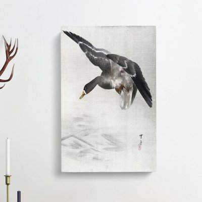Duck by Watanabe Seitei - Wrapped Canvas