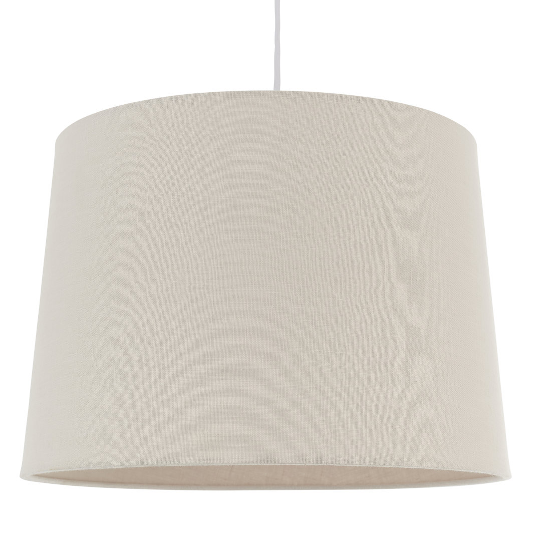 35cm Linen Drum Lamp Shade