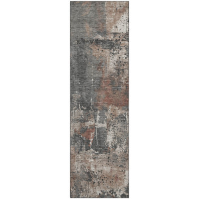 Premium Machine Washable Mayfield AMF1839 Abstract Rug