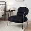 Fauteuil d'appoint rembourré en velours côtelé d'inspiration Bauhaus l 27,6 po Aldarondo-2073950410