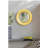 D18.7 x 3.9" LED-illuminated Wall Mirror