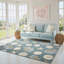 Tapis bleu / ivoire Quince-116003361