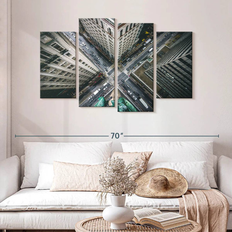 Sireci Toronto Intersection, 32" H x 52" W