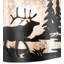 Rustic Lodge 1 - Light Flush Mounted Sconce-125239641-125239642