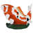 Kohaku Asian Koi Piped Spitter Statue