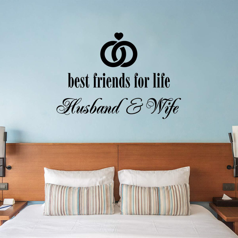 Décalcomanie murale «Best Friends for Life», H 15 po x l 22 po