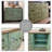 Retro Solid Manufactured Wood Accent Cabinet