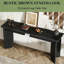 Table de couloir en bois, console, table de canapé (table seulement)