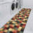 Homeline Non-Slip Rubberback Checkered Indoor Runner Rug, Multicolor-46649152
