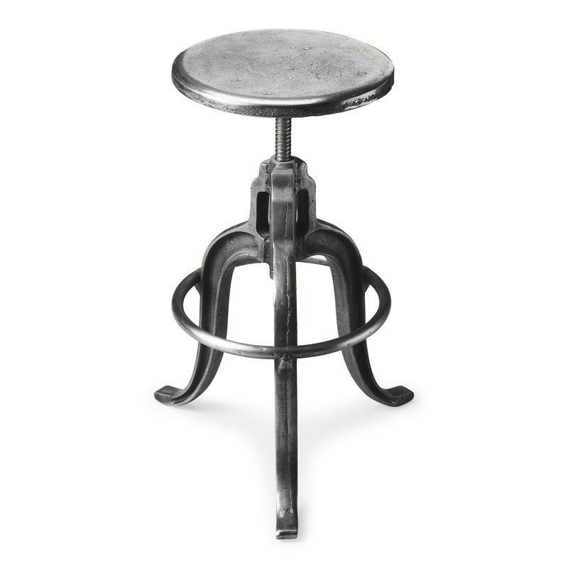 Parnell Adjustable Swivel Iron 22" Bar Stool