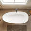 Baignoire de trempage autoportante 55,12 po x 28,35 po