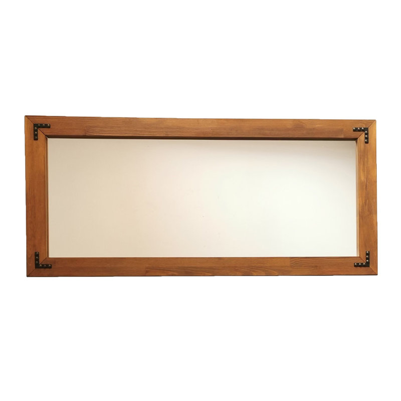 Miroir en bois massif