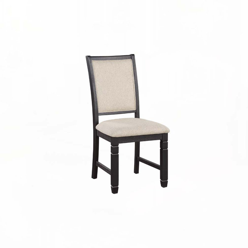 Chaise de salle à manger, Noir antique