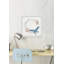 Flower Crown Whale by Marmont Hill - Single Picture Frame Painting-2089329473