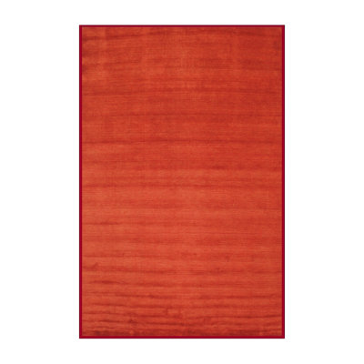 Tapis de zone rouge pourpre contemporain