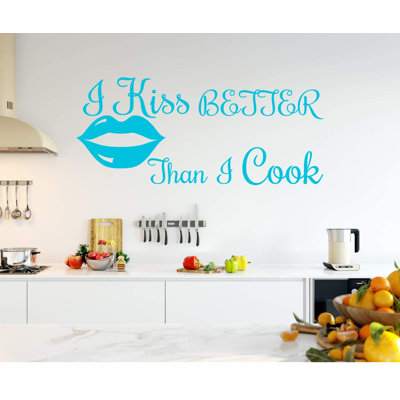 Adhésif décoratif i baiser better than I Cook