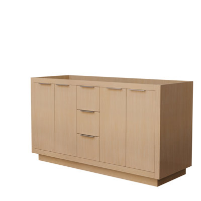 Maroni 59.25'' Double Bathroom Vanity Base Only