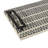 Modern Patterned Decorative Tray - Ottoman Tray for Coffee Table, Kitchen, or Home Decor - Accent Tray for Jewelry or Trinket - Set of 2, 22", 18", Black & White
