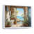 White Floater Framed