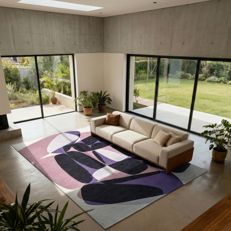 Gallery Stones Eclipse Recycled P.E.T Area Rug, Rectangle 140 x 200 cm