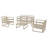 Lane 4 - Person Patio Conversation Set with Cushions-1385738571-1385738568
