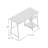Steel Writing Desk-773560865