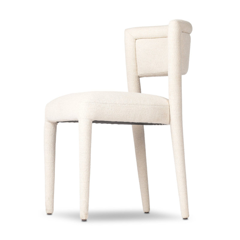 Beverly Upholstered Dining Chair, Crypton Wayfarer Snow