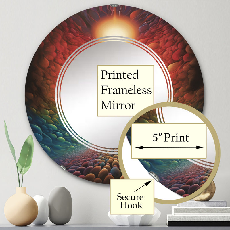 Miroir Zeryk, 24 po x 24 po