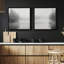 «Misty Solace Enigma», ensemble de 2 impressions sur toile tendue-539874470-539874464