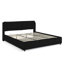 Lit plateforme tapissier hydraulique avec rangement-648852878-648852876