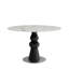 Table de salle à manger moderne 39 "- blanc gris, petite table de cuisine pour 2 à 4 personnes-1250607832-1250607838
